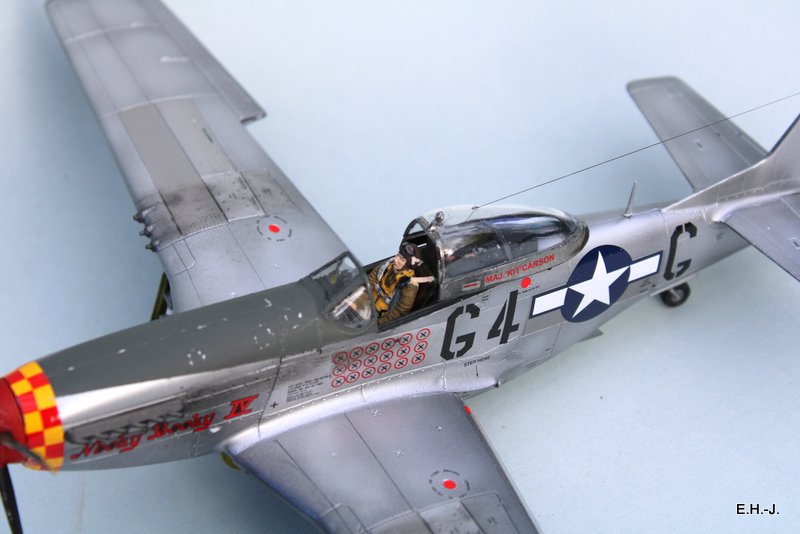P-51K Mustang "Nooky Booky IV", ICM, 1:48, Maj. L. "Kit" Carson